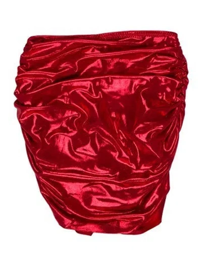 Pre-owned Norma Kamali Pleated Accents Bottoms