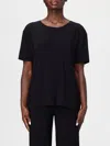 Norma Kamali T-shirt  Woman Color Black In Black