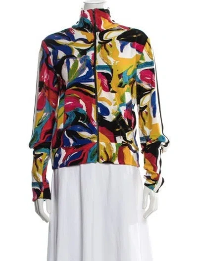 Pre-owned Norma Kamali Printed Jacket In Multi