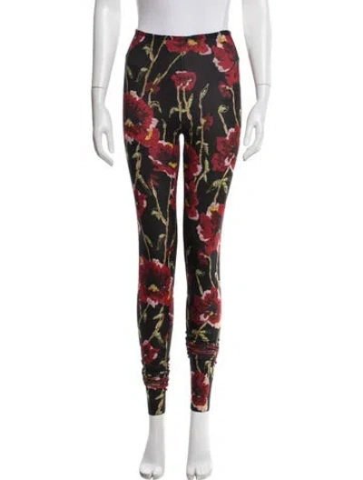 Pre-owned Norma Kamali Printed Sweatpants In Multi