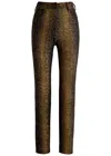 Norma Kamali Python-print Stretch-jersey Trousers In Multicoloured
