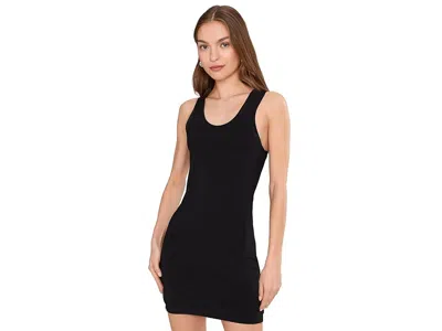 Norma Kamali Racer T-shirts Mini Dress In Black