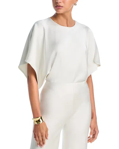 Norma Kamali Reverse Obie Bodysuit In White