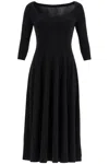 Norma Kamali Jersey Dress In Black