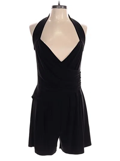 Pre-owned Norma Kamali Romper In Black