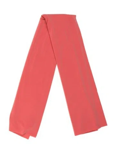Pre-owned Norma Kamali Scarf In Pink