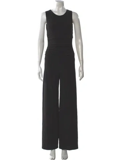 Pre-owned Norma Kamali Scoop Neck Jumpsuit W/ Tags In Gray
