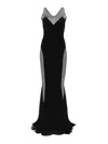 Norma Kamali Sleeveless Black Scoop Neck Dress In Black