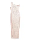 Norma Kamali Drop Shoulder Fitted Gown With Side Slit Baby