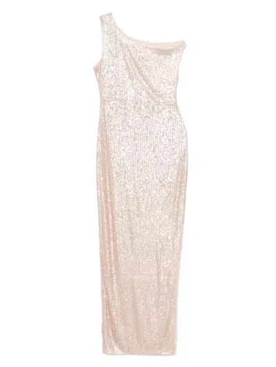 Norma Kamali Drop Shoulder Fitted Gown With Side Slit Baby