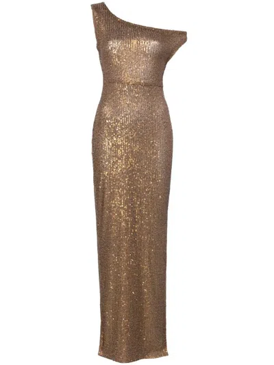 NORMA KAMALI NORMA KAMALI SEQUIN EVENING DRESS