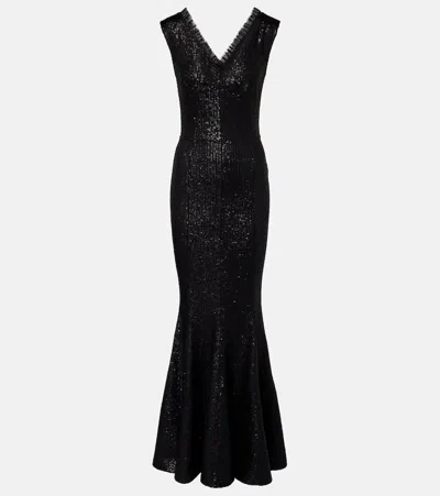 NORMA KAMALI SEQUINED GOWN