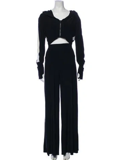 Pre-owned Norma Kamali Set In Black