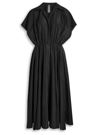 Norma Kamali Shell Midi Shirt Dress