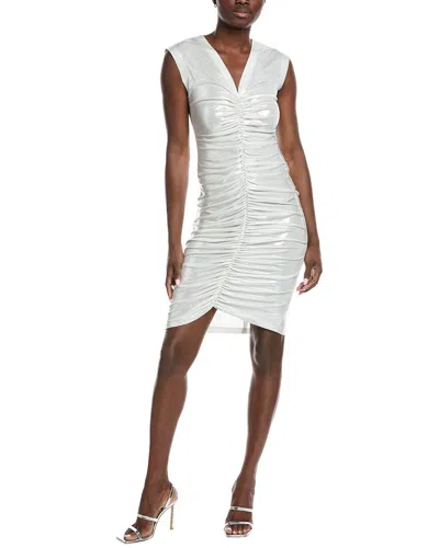 NORMA KAMALI NORMA KAMALI SHIRRED FRONT MINI DRESS