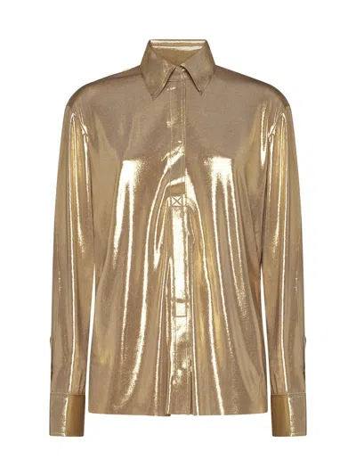 Norma Kamali Shirt In Golden