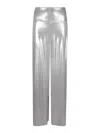 Norma Kamali Trousers In Silver