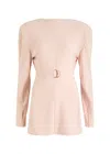 Norma Kamali Shoulder Pad Stretch-jersey Jacket