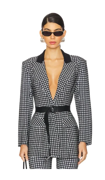 NORMA KAMALI SINGLE BREASTED BOY FIT RIDING JACKET