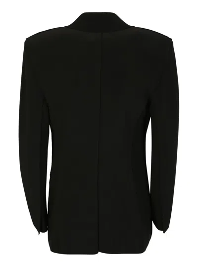 Norma Kamali Single-breasted Jacket In Black
