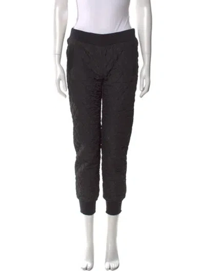 Pre-owned Norma Kamali Skinny Leg Pants In Black