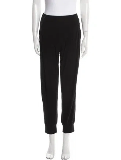 Pre-owned Norma Kamali Skinny Leg Pants In Black