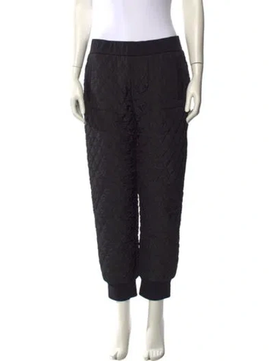 Pre-owned Norma Kamali Skinny Leg Pants In Black