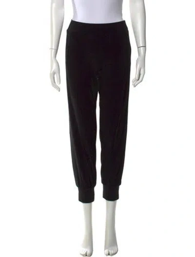 Pre-owned Norma Kamali Skinny Leg Pants In Black