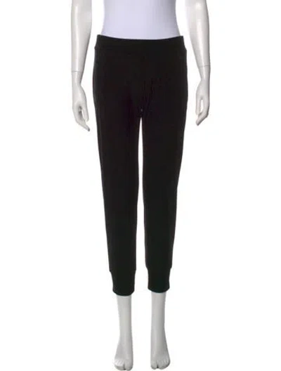 Pre-owned Norma Kamali Skinny Leg Pants In Black
