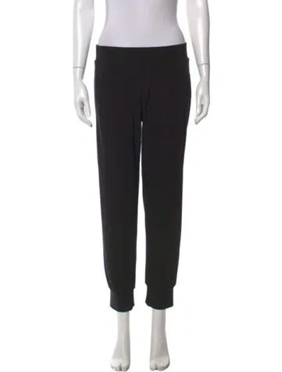 Pre-owned Norma Kamali Skinny Leg Pants In Black
