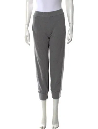 Pre-owned Norma Kamali Skinny Leg Pants In Gray