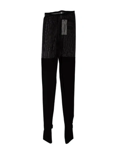 Pre-owned Norma Kamali Skinny Leg Pants W/ Tags In Black