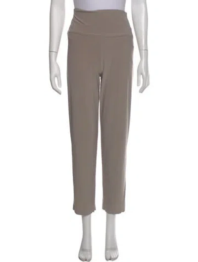 Pre-owned Norma Kamali Skinny Leg Pants W/ Tags In Neutral