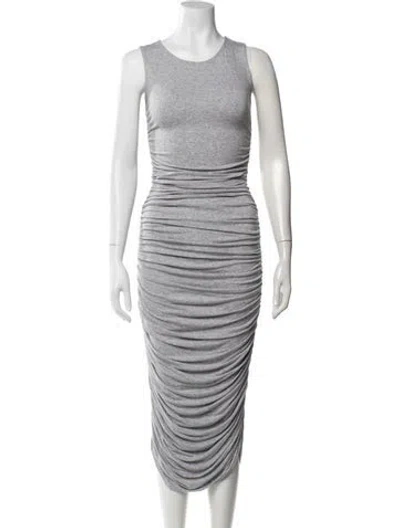 Pre-owned Norma Kamali Skirt Set In Gray