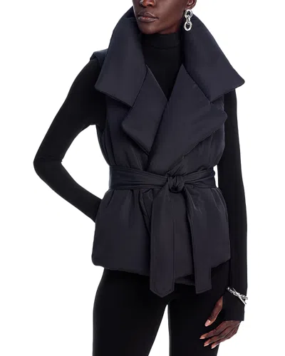 Norma Kamali Sleeping Bag Vest In Black