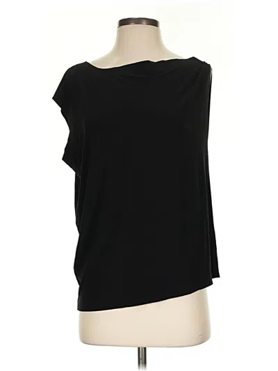 Pre-owned Norma Kamali Sleeveless Blouse In Black