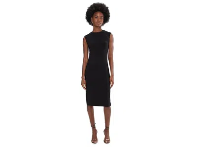Norma Kamali Sleeveless Dress To Knee In Black