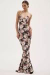 Norma Kamali Sleeveless Low-back Slip Fishtail Gown In Black