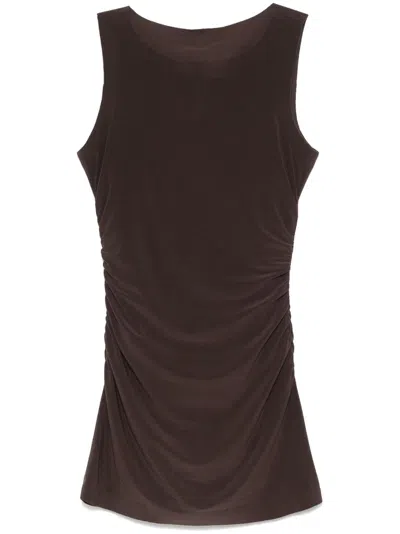 NORMA KAMALI SLEEVELESS MINI DRESS