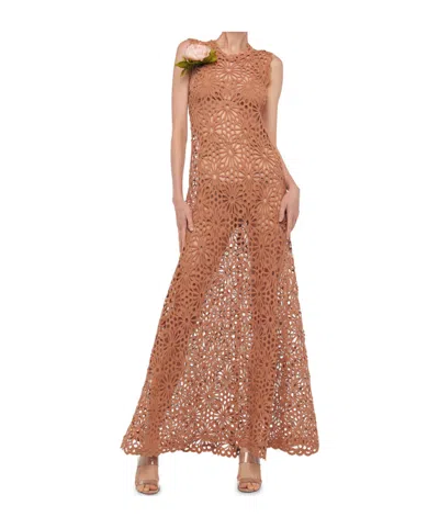 NORMA KAMALI SLEEVELESS MAXI DRESS