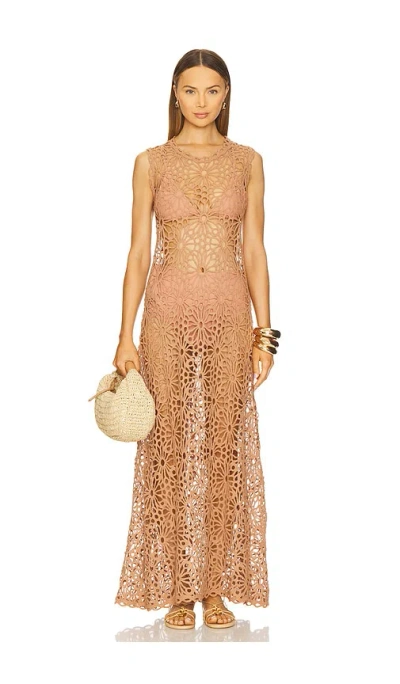NORMA KAMALI SLEEVELESS SWING MAXI DRESS