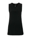Norma Kamali Sleeveless Top In Black