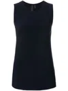 Norma Kamali Sleeveless Top In Black