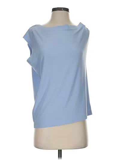 Pre-owned Norma Kamali Sleeveless T-shirt In Blue