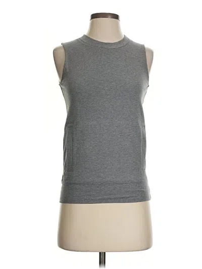 Pre-owned Norma Kamali Sleeveless T-shirt In Gray