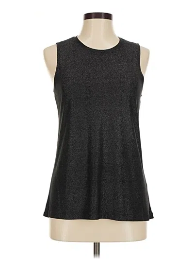 Pre-owned Norma Kamali Sleeveless T-shirt In Gray