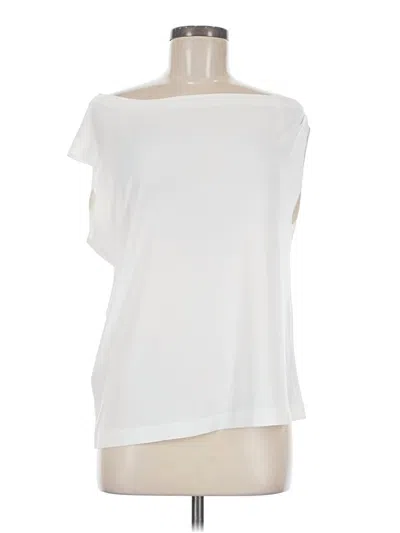 Pre-owned Norma Kamali Sleeveless T-shirt In White
