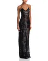 Norma Kamali Slip Gown With Bands In Black