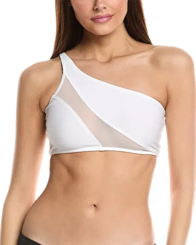 NORMA KAMALI NORMA KAMALI SNAKE MESH BIKINI TOP