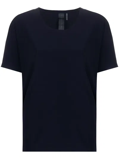 NORMA KAMALI SOLID-COLOR T-SHIRT